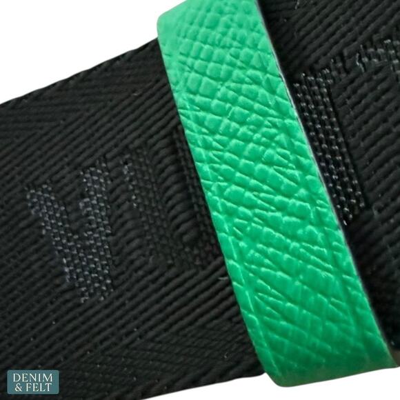 Louis Vuitton Black Green Nylon Alpha Messenger Shoulder Strap Adjustable LV - Picture 15 of 16